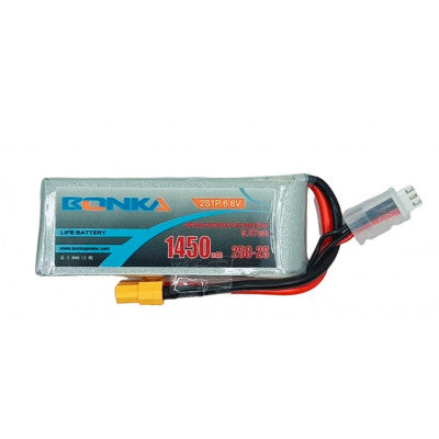 An Bonka 6.6V 1450mAh 25C 2S 1P LIFE Lipo Battery