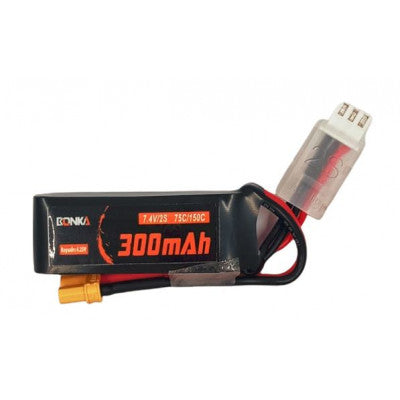 An Bonka 7.4V 300mAh 75C 2S Lipo Battery