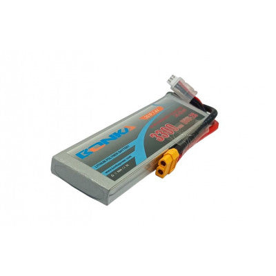 An Bonka 7.4V 3300mAh 55C 2S 1P Lipo Battery