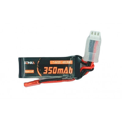 An Bonka 7.4V 350mAh 45C 2S Lipo Battery