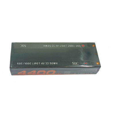 An Bonka 7.4V 4400mAh 50C 2S RC Car LiPo Battery