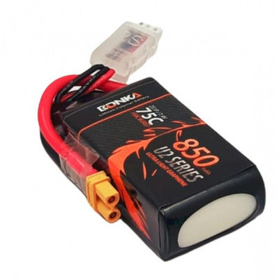 An Bonka 7.4V 850mAh 75C 2S GR Ultra Light U2 Series Lipo Battery