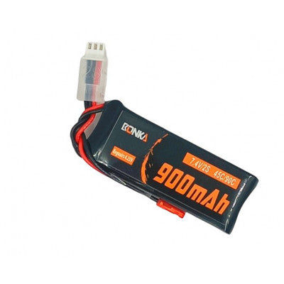 An Bonka 7.4V 900mAh 45C 2S Lipo Battery