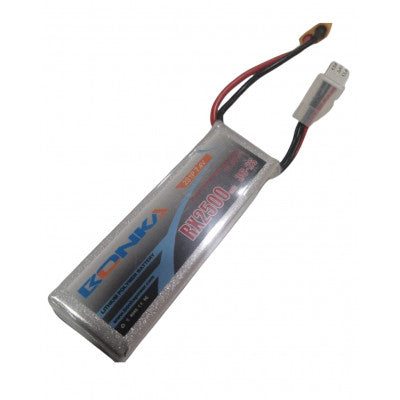 An Bonka 7.4V Receiver (RX) 2500mAh 3C 2S 1P Lipo Battery