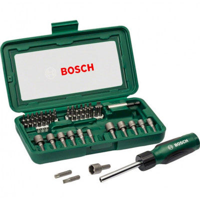 An BOSCH 46 pieces Screwdriver Set