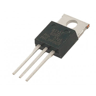 An BT137 Triac - 600V - 8A (BT137-600E) Triac