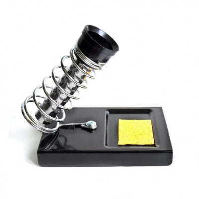 An C-4 Soldering Iron Support Stand with Cleaning Sponge