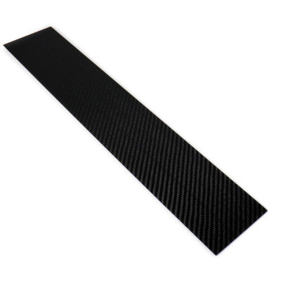 An Carbon Fibre 3K Sheet 500mm x 100mm x 1mm