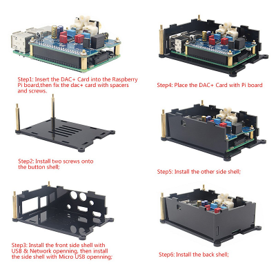 An Case for RA169 HIFI DAC plus Sound Card