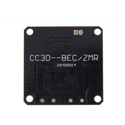 An CC3D V2 ZMR Power Distribution Board with Dual BEC LC Filter & LED Switch