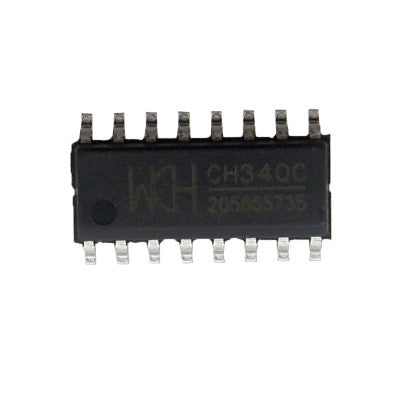 An CH340C (SMD SOP-16 Package) USB to Serial TTL Converter IC
