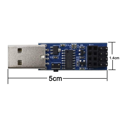 An CH340C WIFI Module Adapter Download Debug for ESP8266 ESP-01/01S