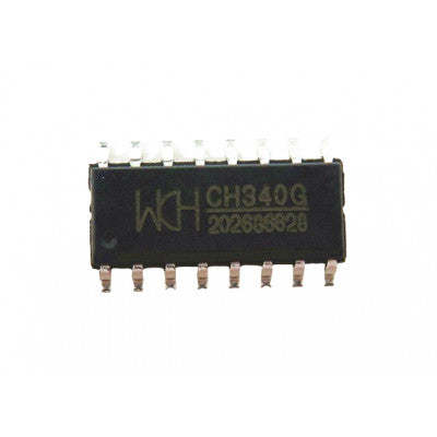 An CH340G (SMD SOP-16 Package) USB to Serial TTL Converter IC