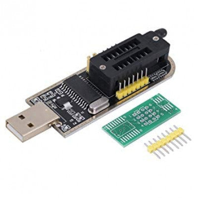 An CH341A 24 25 Series EEPROM Flash BIOS USB Programmer with Software & Driver