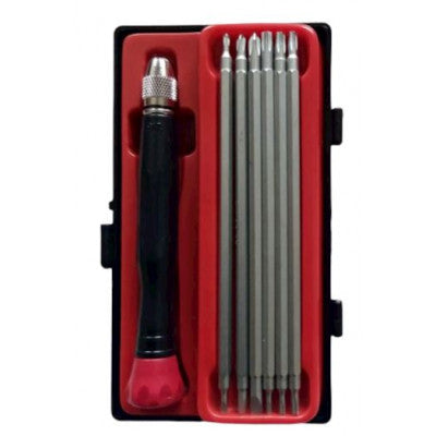 An CIC CS-6149 Multipurpose Electronic Combination Screwdriver Set