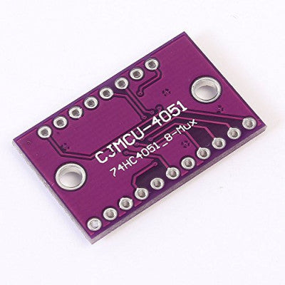 An CJMCU-4051 74HC4051 8 Channel Analog Multiplexer/Demultiplexer Breakout Board for Arduino