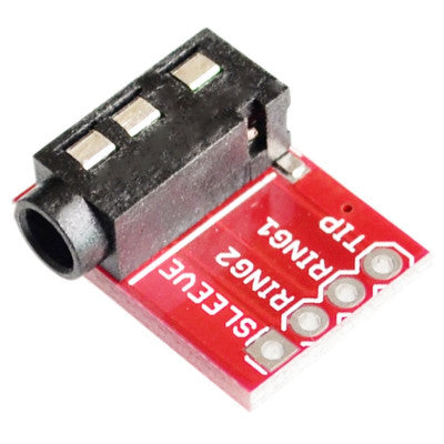 An CJMCU-TRRS 3.5mm Jack AV Stereo Module
