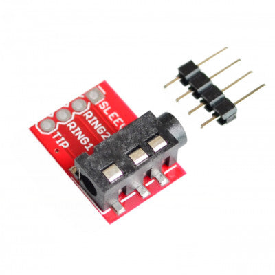 An CJMCU-TRRS 3.5mm Jack AV Stereo Module