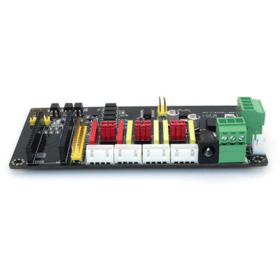 An CNC Three Axis Stepper Motor Drive Controller Motherboard compatible with Arduino