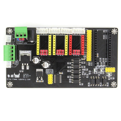 An CNC Three Axis Stepper Motor Drive Controller Motherboard compatible with Arduino
