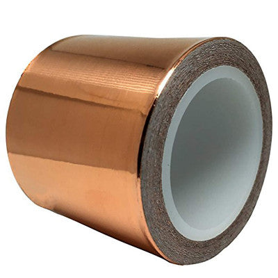 An 4 inch Copper Tape with Conductive Adhesive - 25 Meter