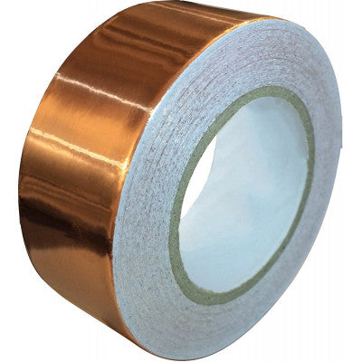 An 1.5 inch Copper Tape with Conductive Adhesive - 25 Meter