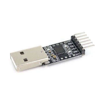 An CP2102 USB 2.0 to TTL UART serial converter Module - 6 Pin