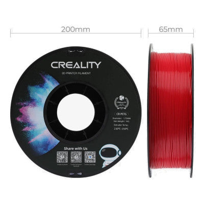 An Creality CR-PETG 3D Printing Filament 1.75mm (1kg Red)