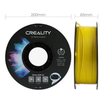 An Creality CR-PETG 3D Printing Filament 1.75mm (1kg Yellow)