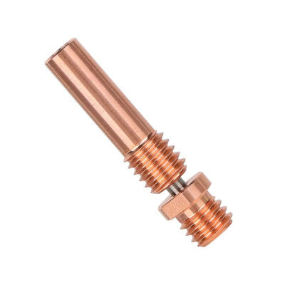 An Creality Upgraded Copper Titanium Throat Tube 2.0 for Spider Hotend 1.0