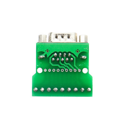An DB9 Male Screw Terminal to RS232 RS485 Conversion Board
