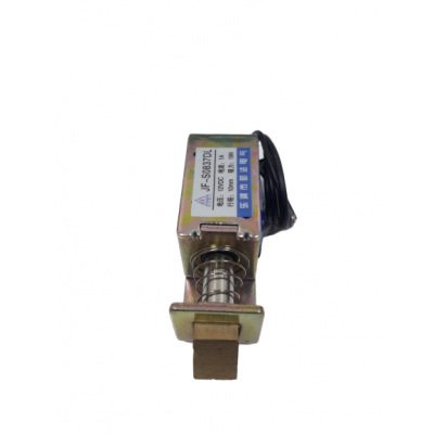 An DC 12V 1A 10mm Stroke 19N Force Open Frame Solenoid Door Lock