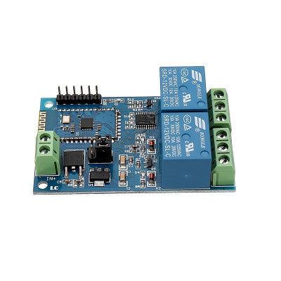 An DC 12V 2 Channel Bluetooth Wireless Control Relay Module
