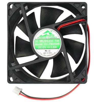 An DC 12V 8025 Cooling Fan - 80X80X25 mm Size
