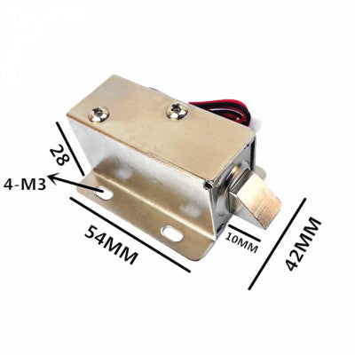 An DC 12V Solenoid Electromagnetic Cabinet Door Lock