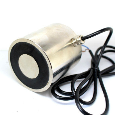An DC 12V KK-P60/60 Large Suction 100 KG Lifting Solenoid Electromagnet