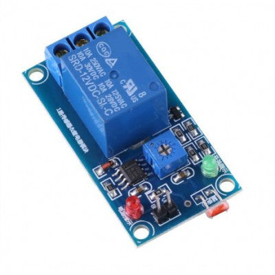 An DC 12V Light Control Switch Photoresistor Relay Module