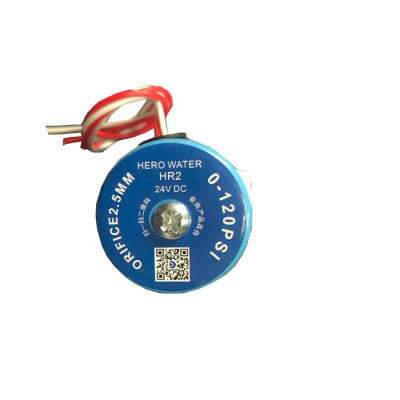 An DC 12-24V Hero Water HR2 Solenoid Valve