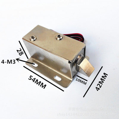 An DC 24V Solenoid Electromagnetic Cabinet Door Lock