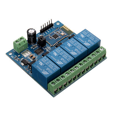 An DC 5V 4 Channel Bluetooth Wireless Control Relay Module