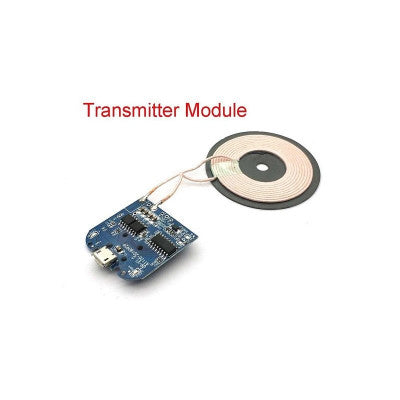 An DC 5V Qi Standard Micro USB Input PCBA Circuit Board With Coil for Wireless Phone Charging - Transmitter