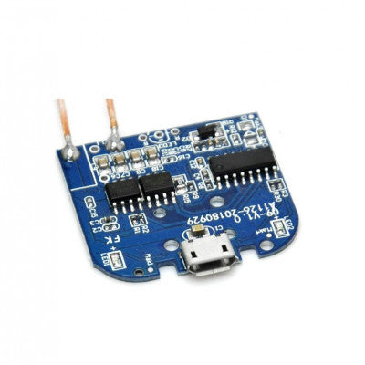 An DC 5V Qi Standard Micro USB Input PCBA Circuit Board With Coil for Wireless Phone Charging - Transmitter