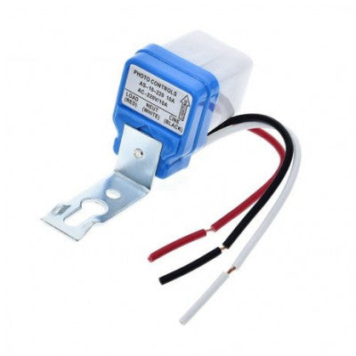 An DC Automatic On/Off Photocell Street Lamp Light Switch Controller AC 220V 50-60Hz 10A Photo Control Photo Switch Sensor