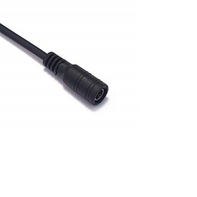 An DC Connector to 2pin 10mm Free Welding Connector 5.5 x 2.1mm Jack Cable Wires Adapters for Single Color LED Strip
