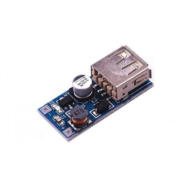 An DC-DC Boost Module 0.9V-5V to 5V 600MA USB Step-Up Board 5V Output
