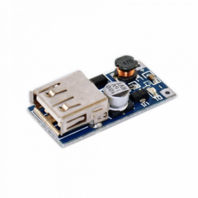 An DC-DC Boost Module 0.9V-5V to 5V 600MA USB Step-Up Board 5V Output