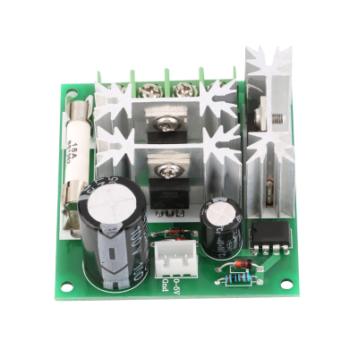 An DC 6V-90V 15A Motor Governor PWM Variable Speed Control Switch