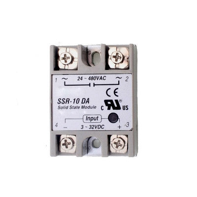 An DC To AC SSR-10DA Solid State Relay Module 3-32 VDC /24-380VAC 10A