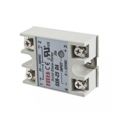 An DC To AC SSR-25DA Solid State Relay Module 3-32 VDC /24-380VAC 25A