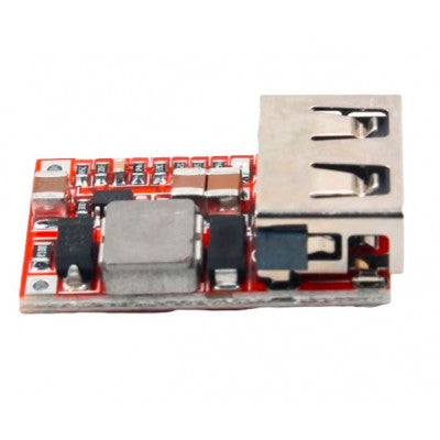 An DC to DC 6-24V to 5V USB Output Step Down Power Charger with Adjustable Buck Converter